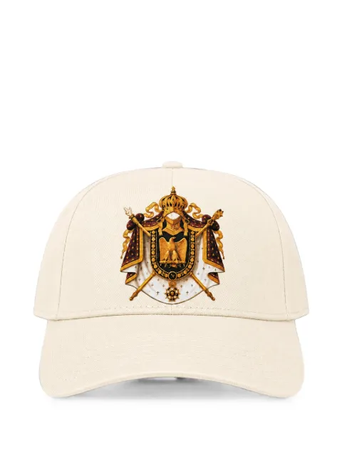 Melt crest-print baseball cap