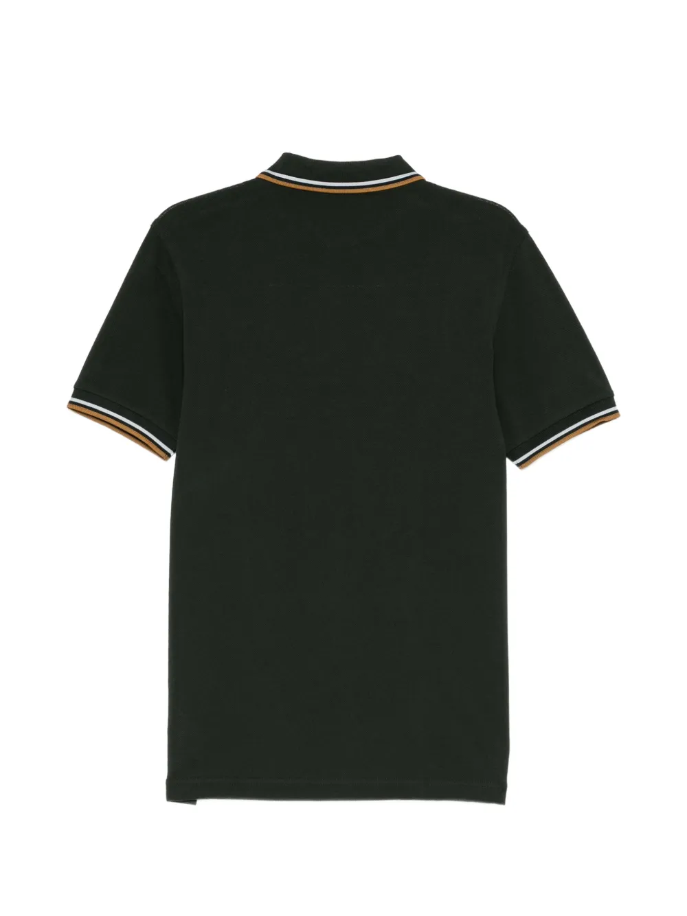 Fred Perry Twill poloshirt met afwerking Groen