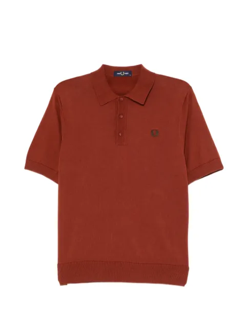 Fred Perry embroidered-logo polo shirt
