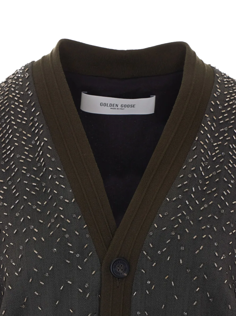 Golden Goose Geruit jack van mohairblend Bruin