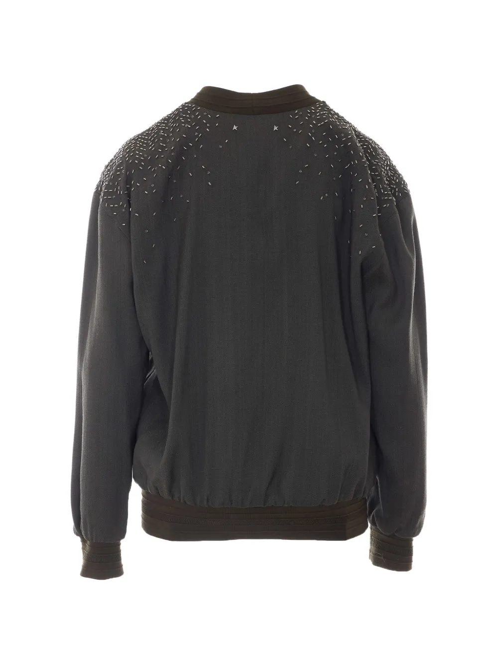Golden Goose Geruit jack van mohairblend Bruin