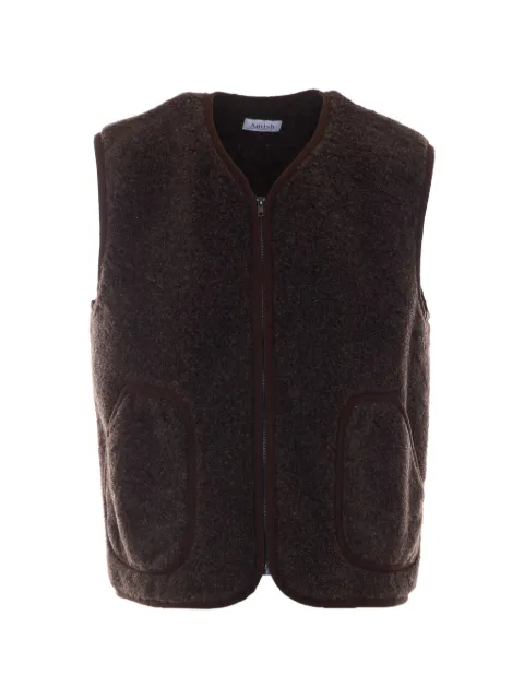 AMISH Yellowstone zip-up vest