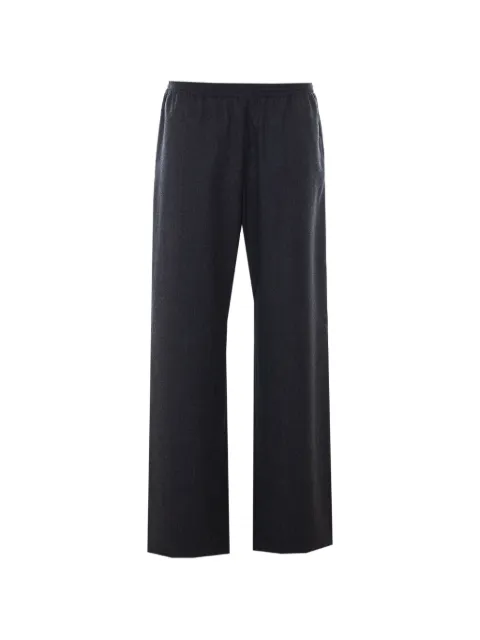 Lanvin elasticated-waist wool trousers