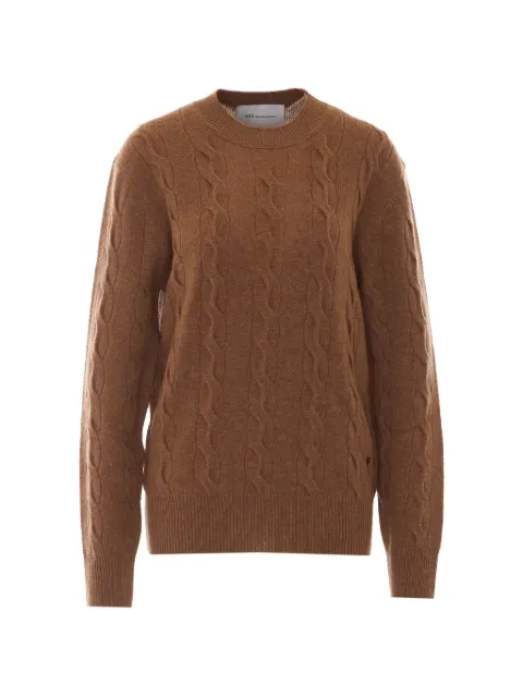 AMI Paris cable-knit sweater Ami de Coeur