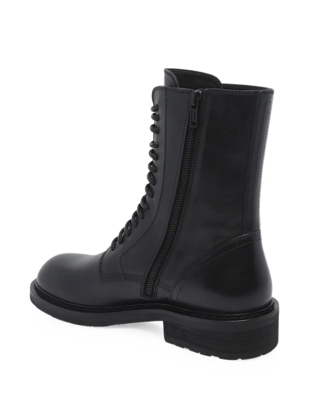 Ann Demeulemeester Danny lace-up ankle boots Zwart