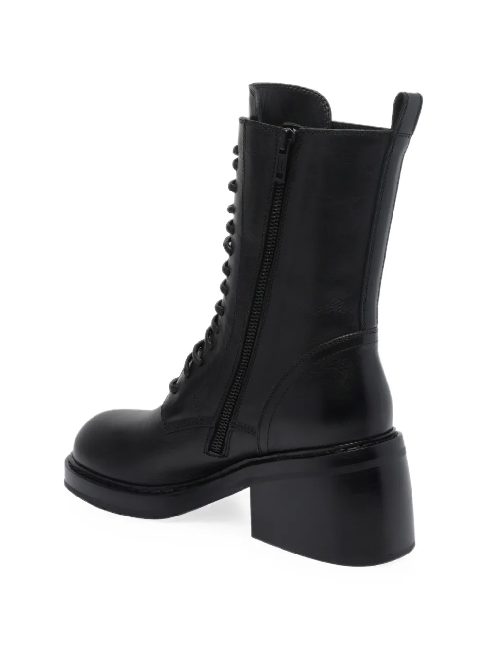 Ann Demeulemeester Heike lace-up ankle boots Zwart