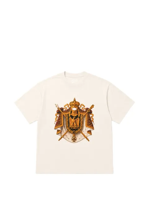Melt graphic-print cotton T-shirt