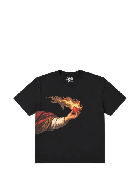 Melt graphic-print T-shirt
