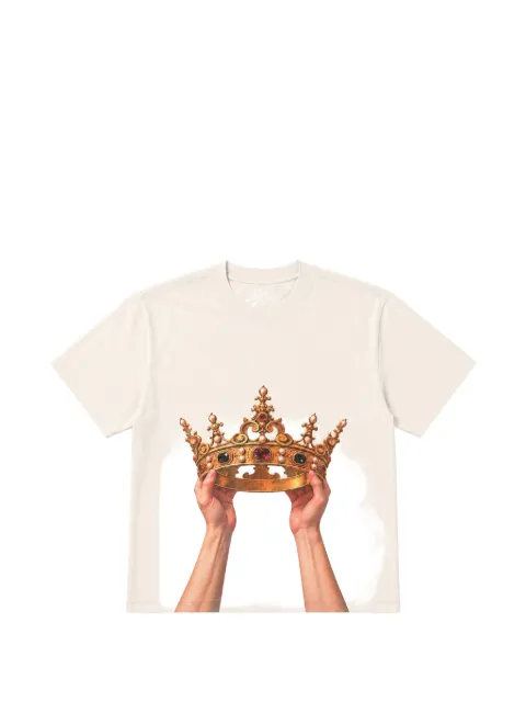 Melt crown-print T-shirt