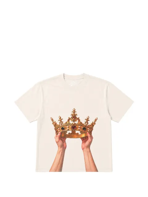Melt camiseta con corona estampada