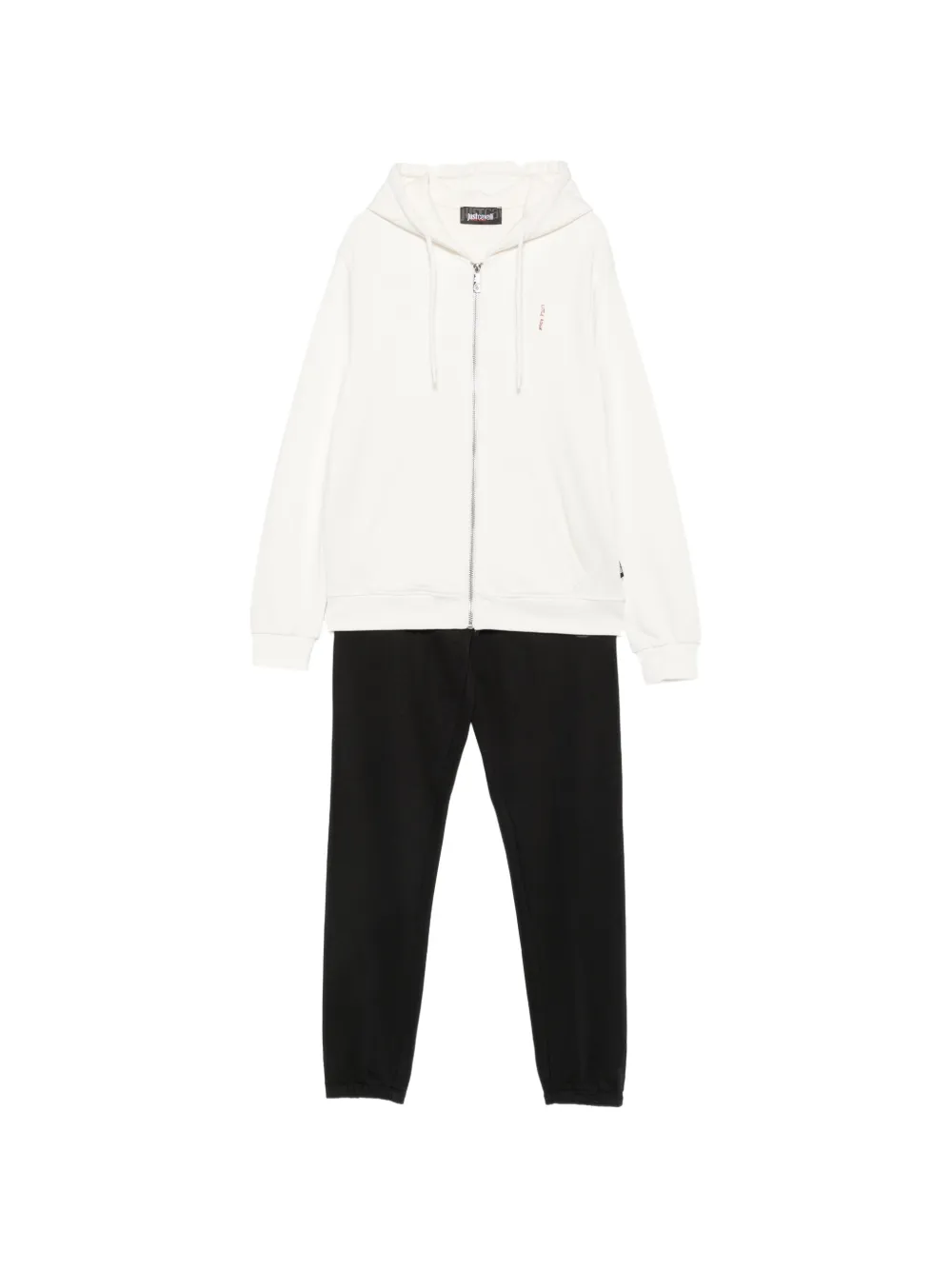Roberto Cavalli Junior logo-print tracksuit - Bianco