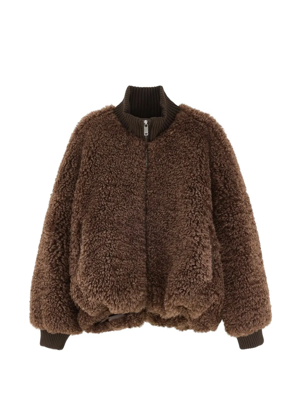 Bellerose fleece zip-up jacket