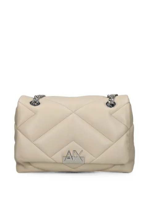 Armani Exchange bolso de hombro acolchado