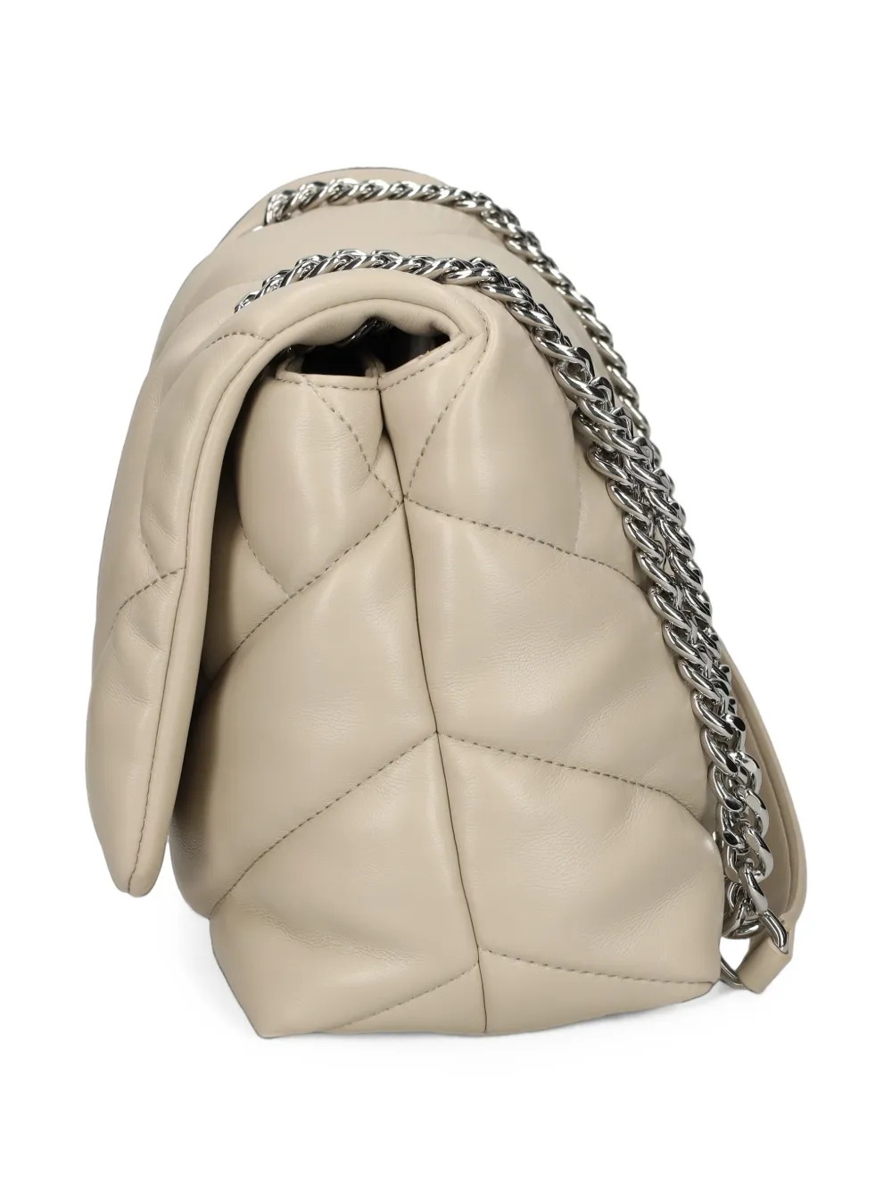Armani Exchange Gewatteerde schoudertas Beige