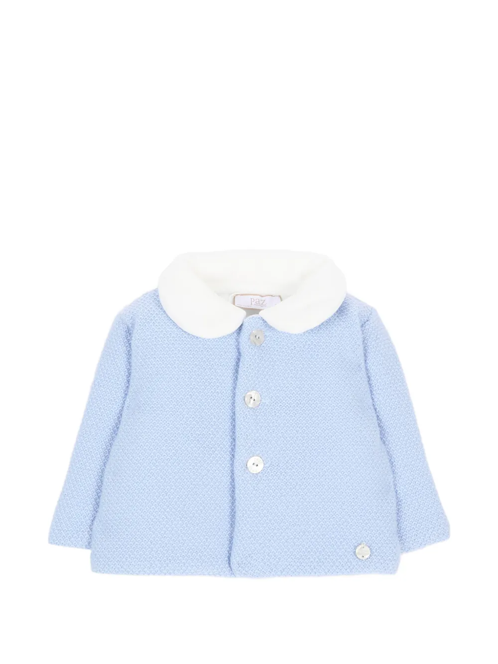 Paz Rodriguez knitted coat - Blu