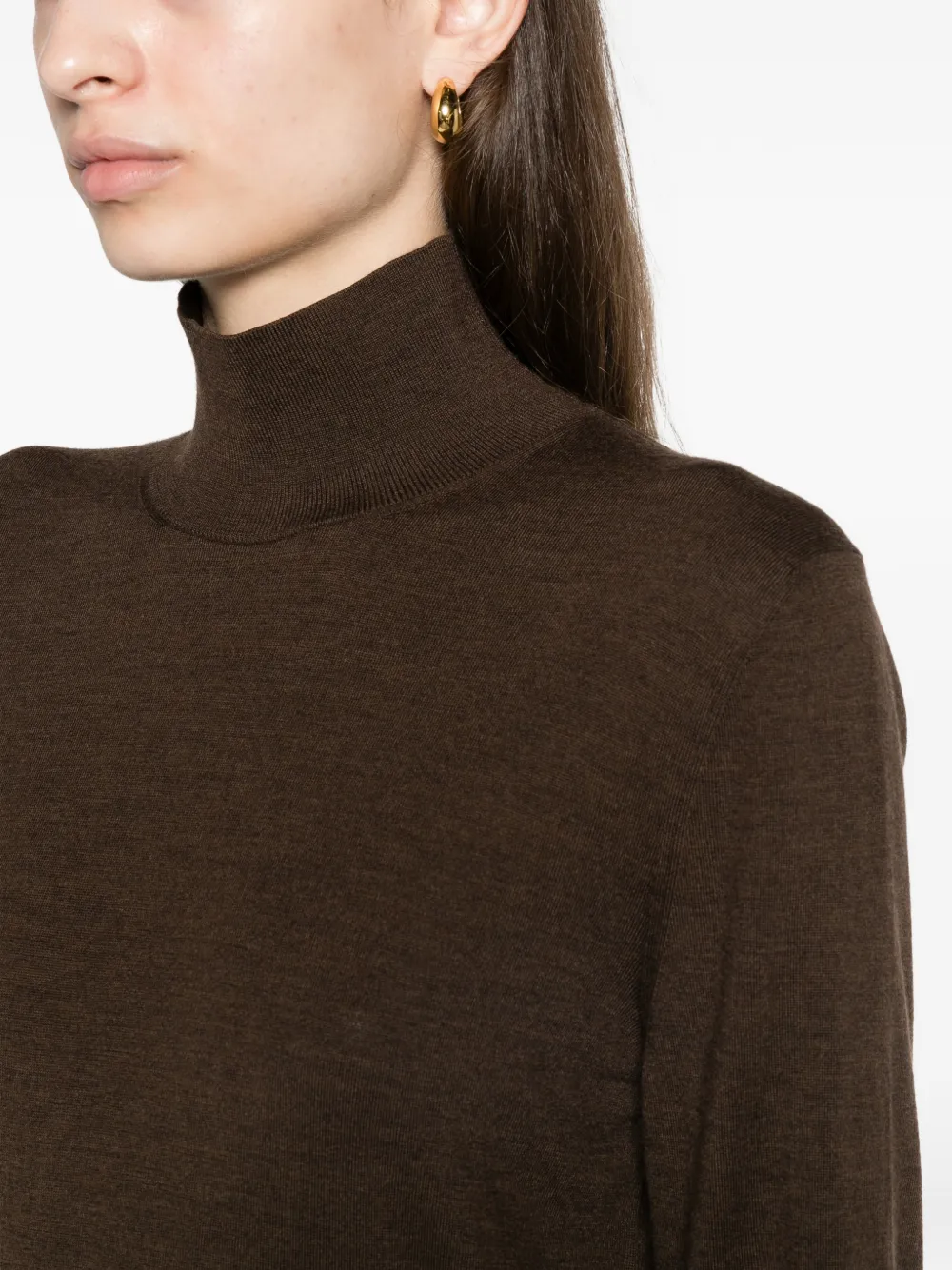 Loro Piana Tasmanian turtleneck sweater Bruin