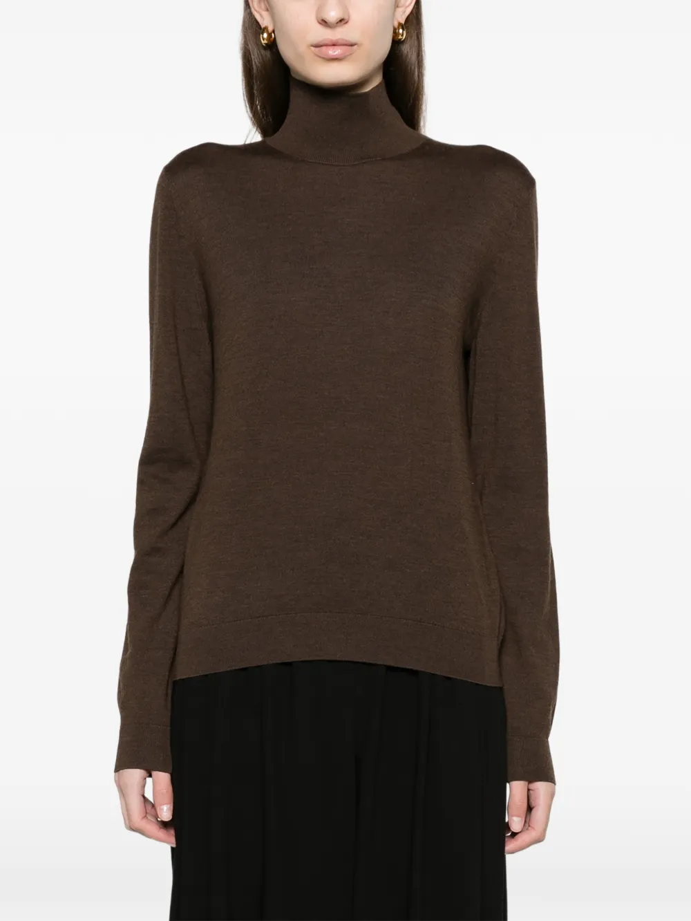 Loro Piana Tasmanian turtleneck sweater Bruin