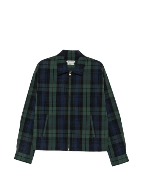 JW Anderson check-pattern front-zip jacket
