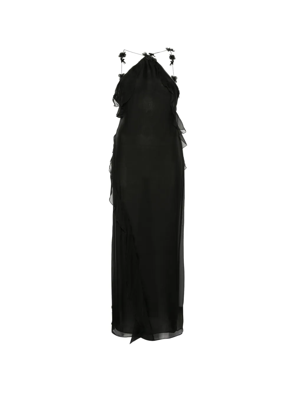 SIR. Lysia halter gown - Schwarz