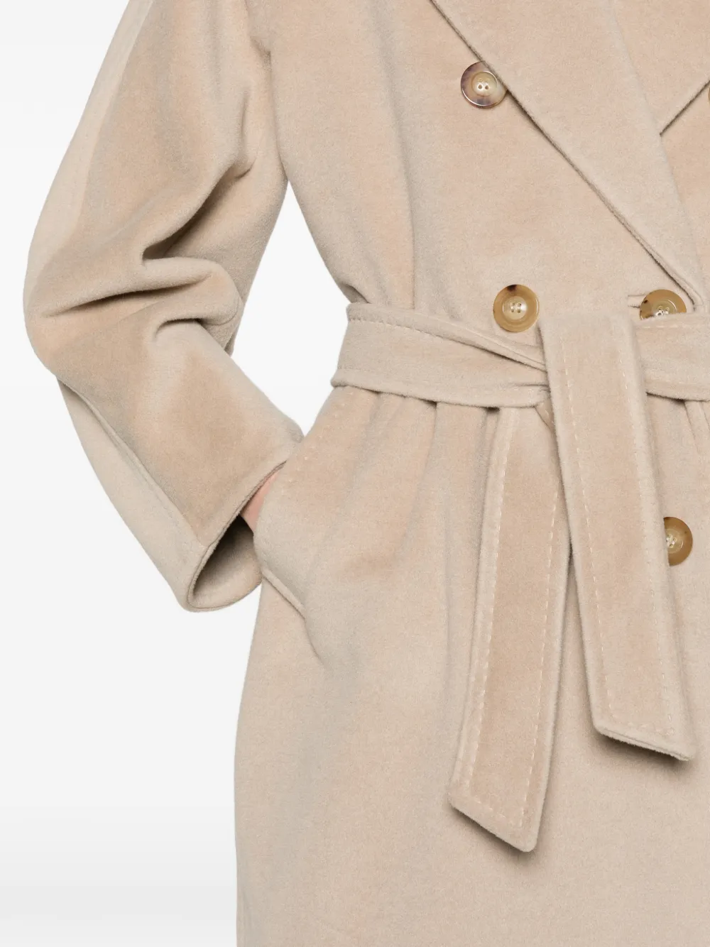 Max Mara 101801 Icon coat sand Beige