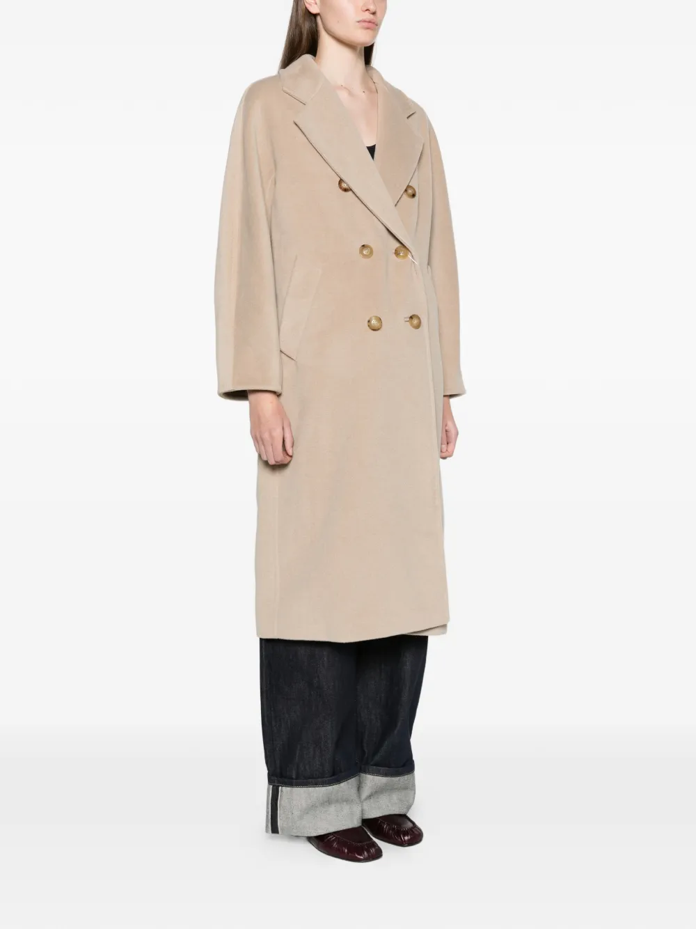 Max Mara 101801 Icon coat sand Beige