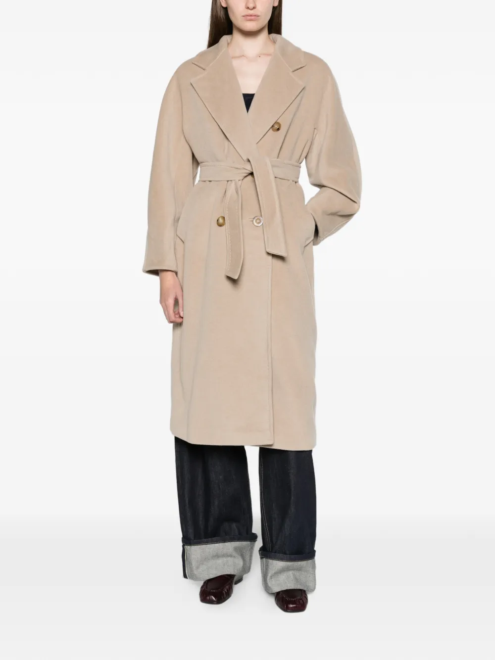 Max Mara 101801 Icon coat sand Beige
