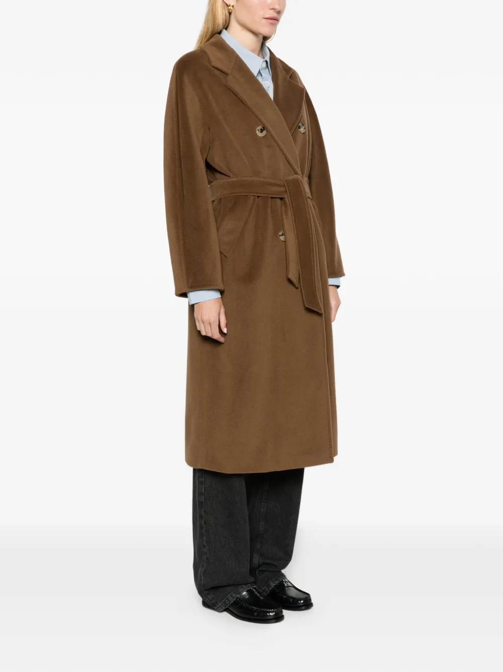 Max Mara 101801 Icon coat Bruin
