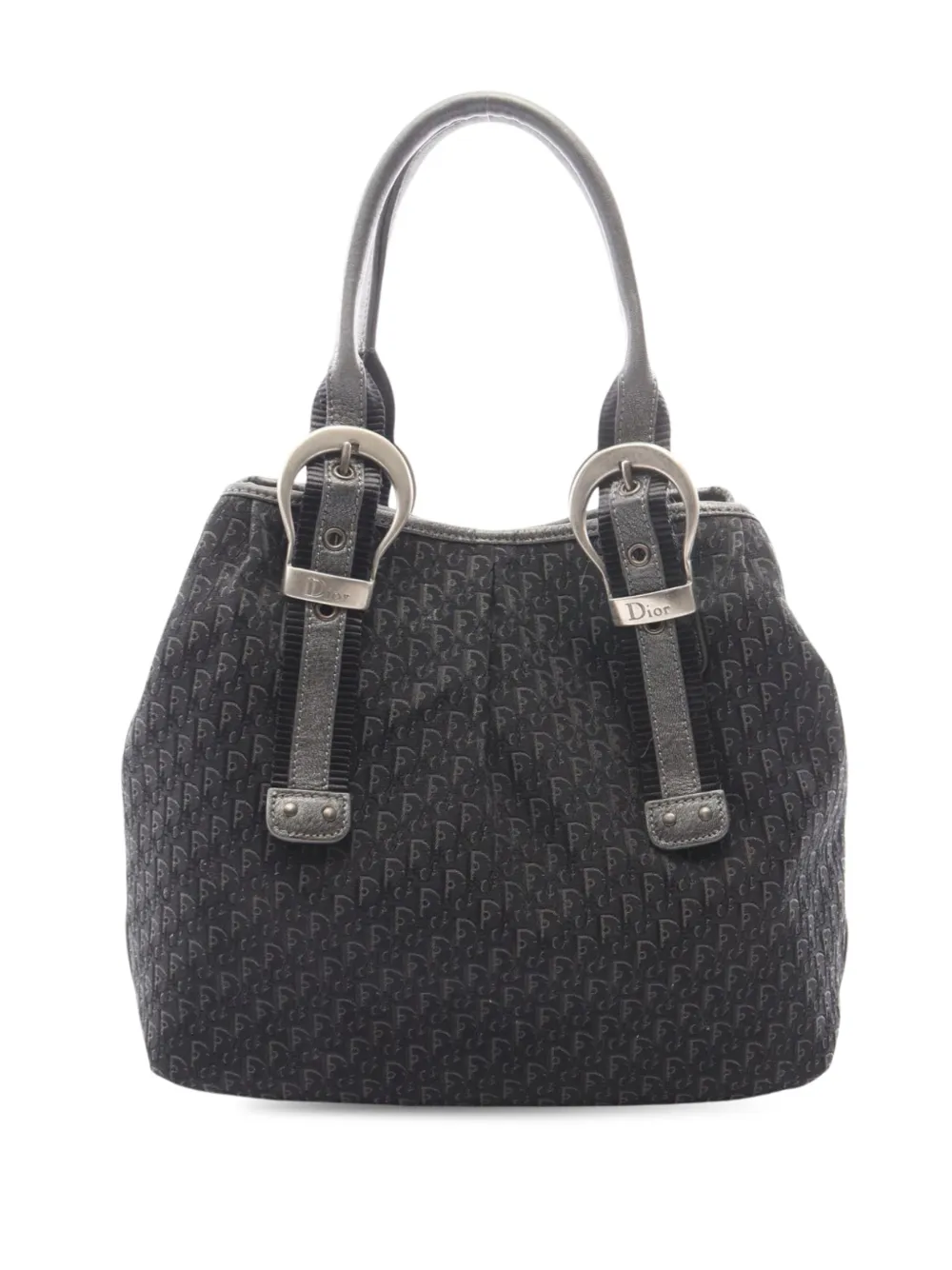 Christian Dior Pre-Owned 2000-2010 Diorissimo Buckle tote bag - Schwarz