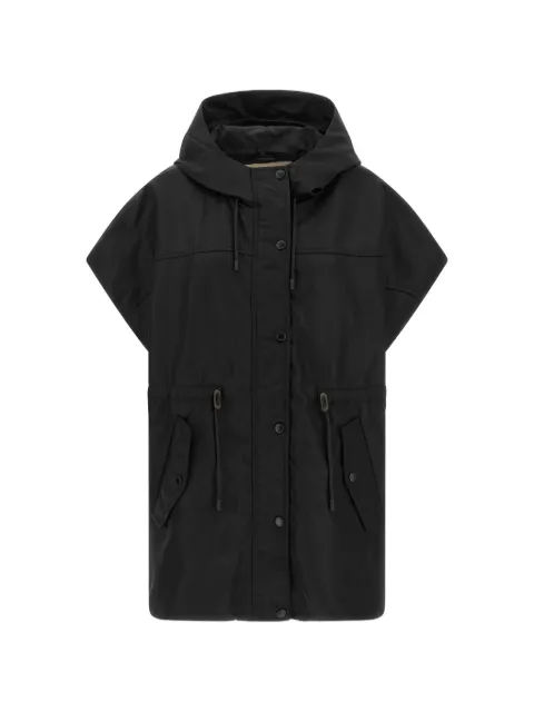 Weekend Max Mara Wkdorigano quilted hooded vest
