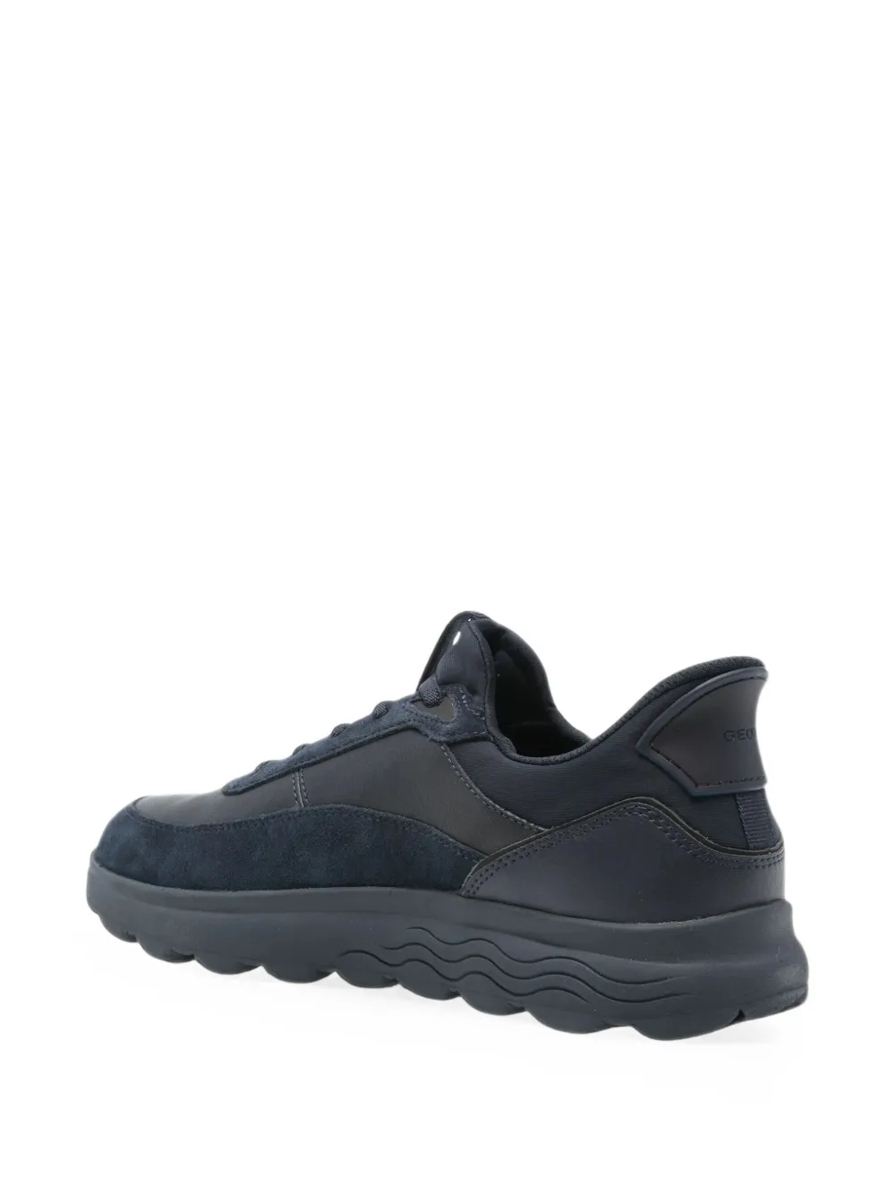 Geox Spherica Plus panelled sneakers Blauw