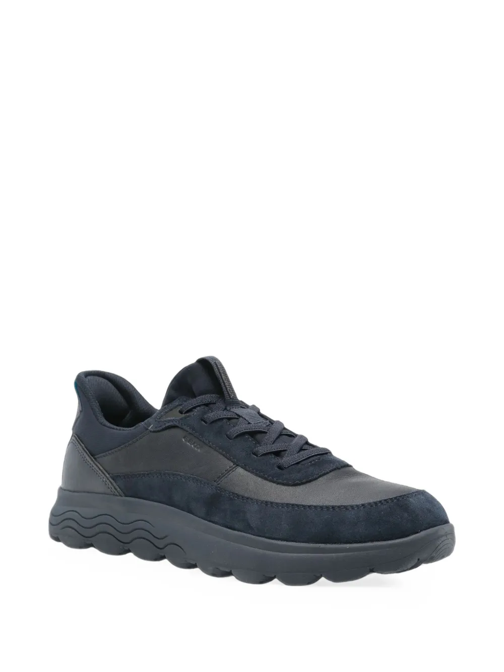 Geox Spherica Plus panelled sneakers Blauw