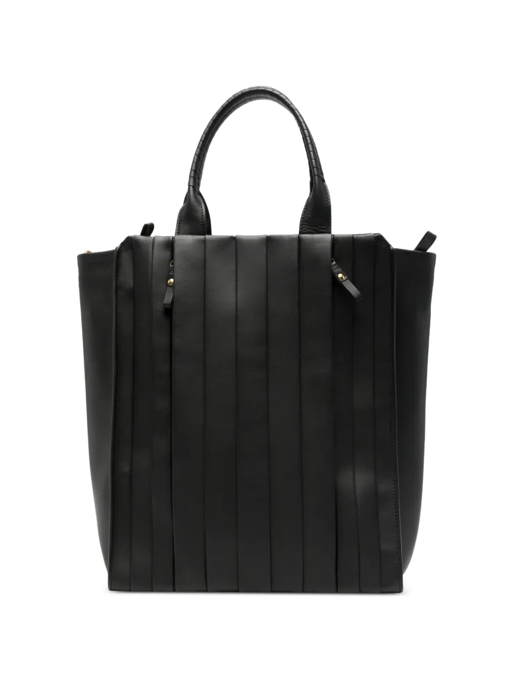 Cornelian Taurus By Daisuke Iwanaga pleated leather tote bag