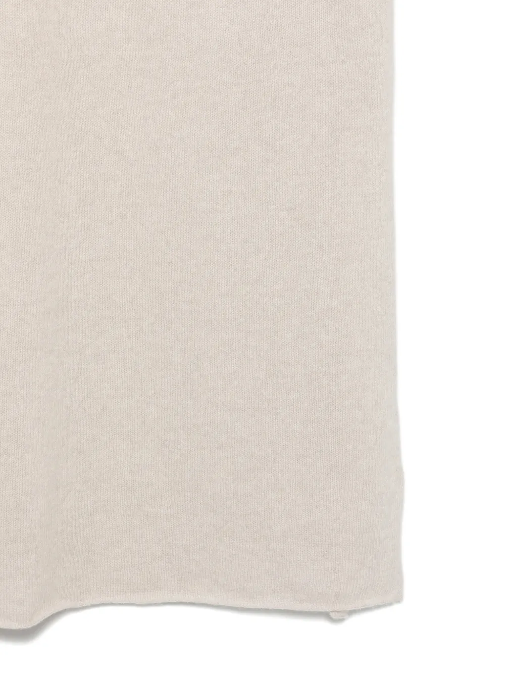 Lisa Yang Gebreide sjaal Beige