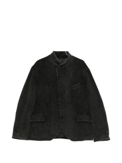 Avant Toi high-neck button-up blazer