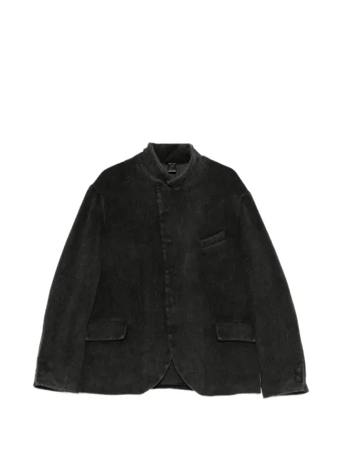 Avant Toi high-neck button-up blazer