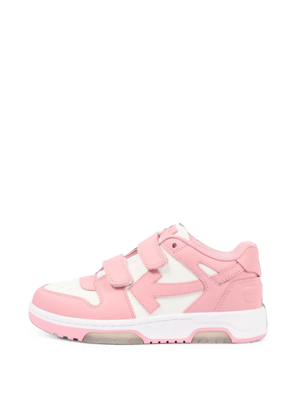 Off-White Kids Arrows touch-strap sneakers Roze