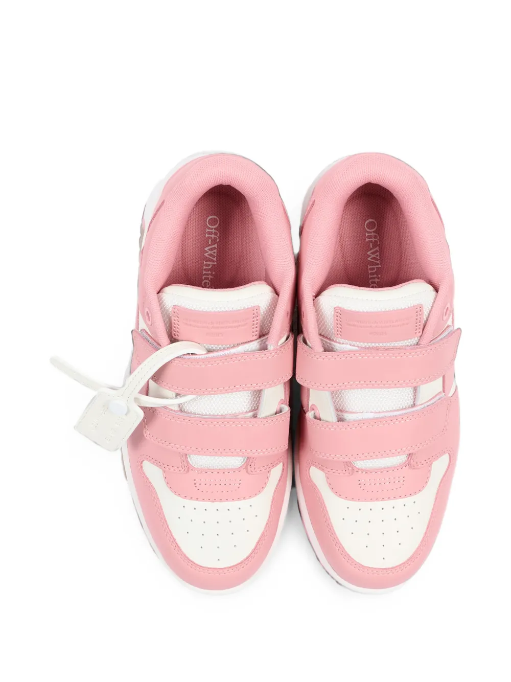 Off-White Kids Arrows touch-strap sneakers Roze