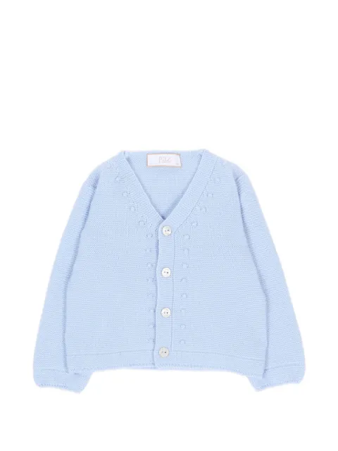 Paz Rodriguez bobble-detail V-neck cardigan