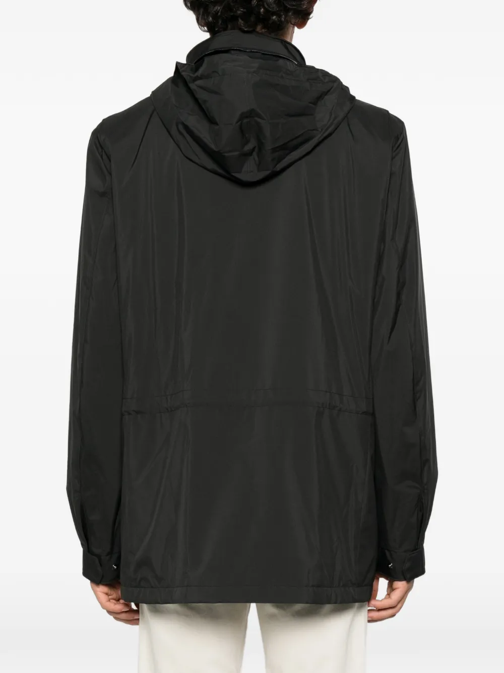Loro Piana Windmate Traveller jacket Zwart