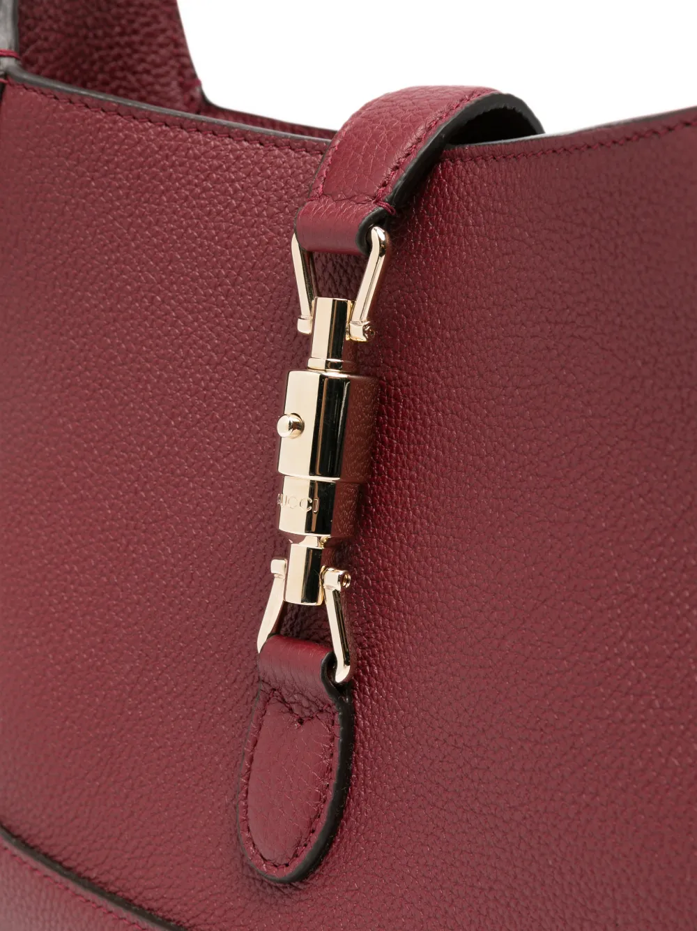Gucci Jackie 1961 leather shoulder bag Rood