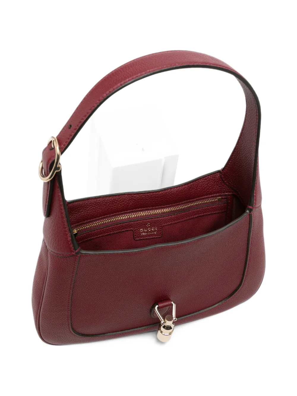 Gucci Jackie 1961 leather shoulder bag Rood