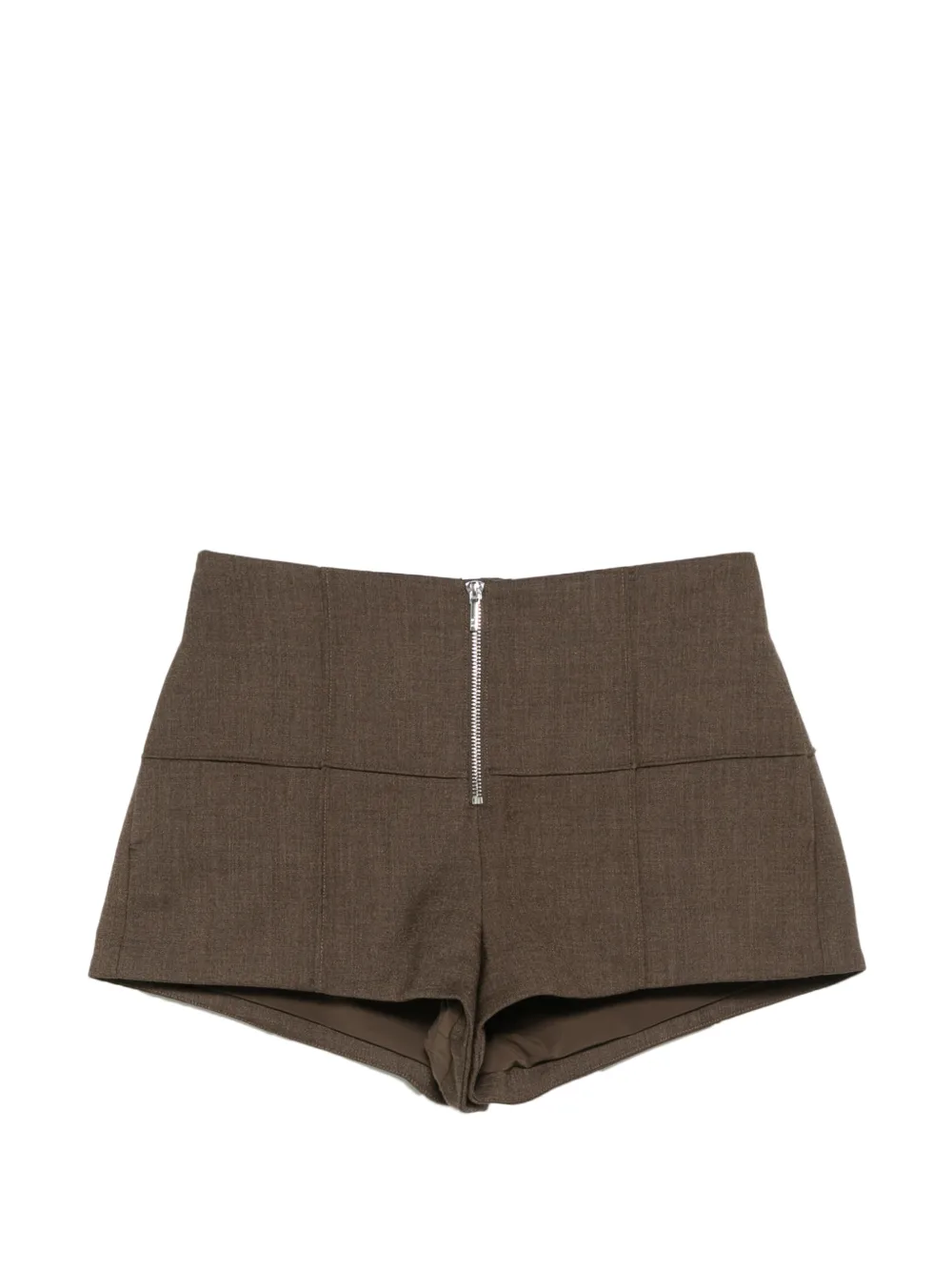 SIR. Henrik tailored mini shorts - Braun