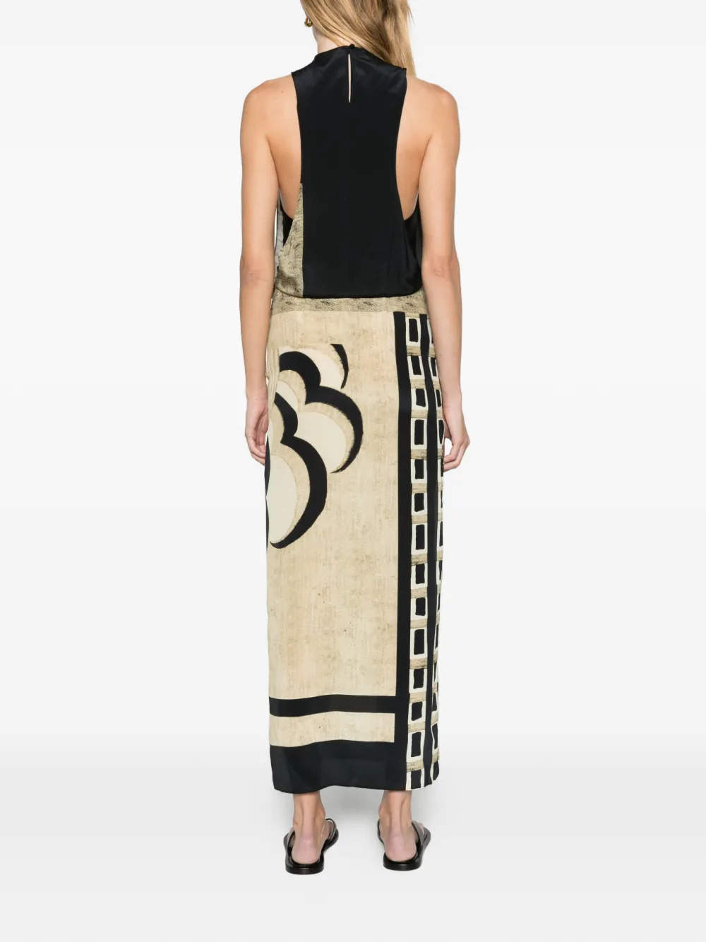 SIR. Sona maxi dress Beige