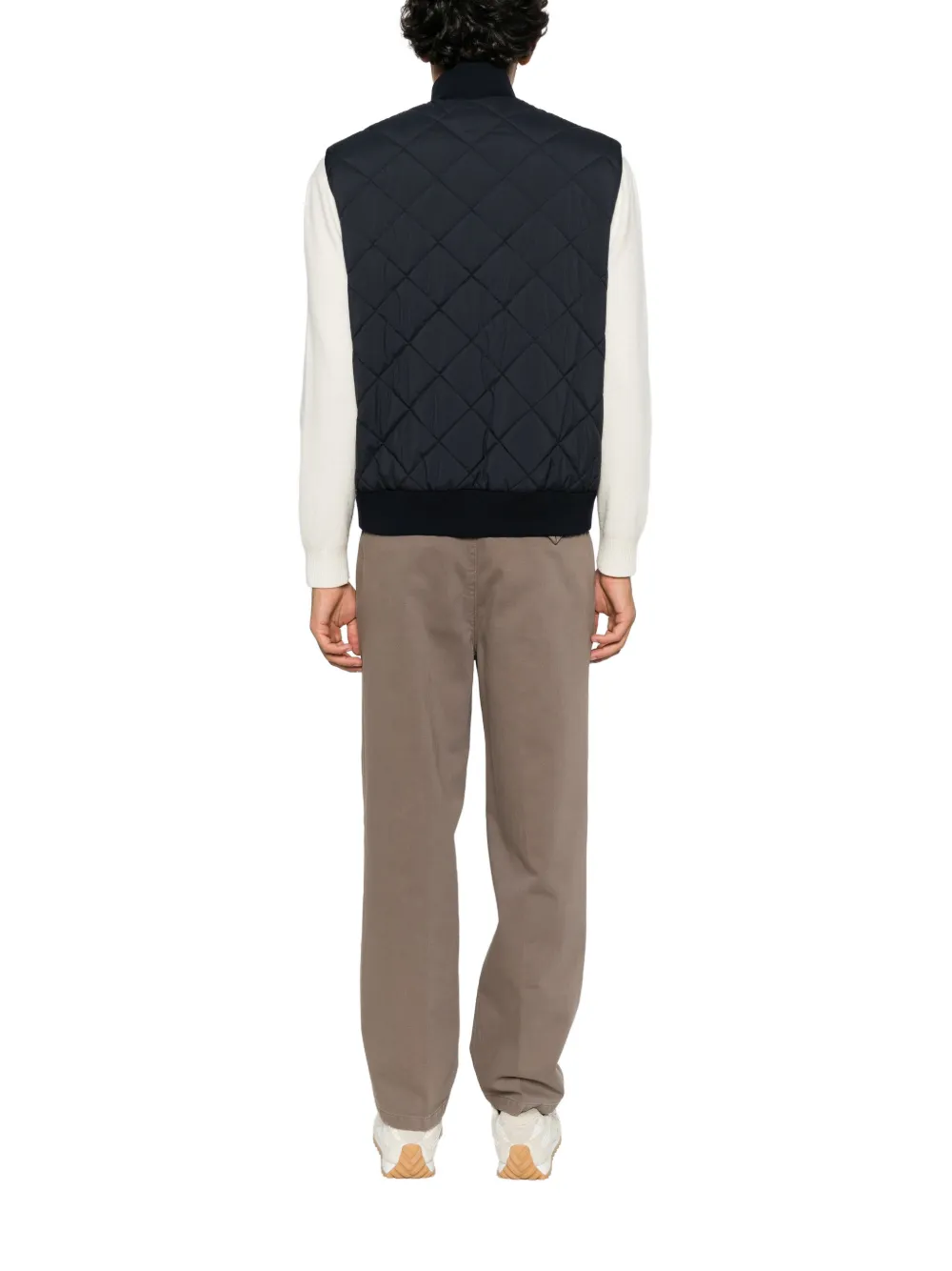Loro Piana Ampay gilet Blauw