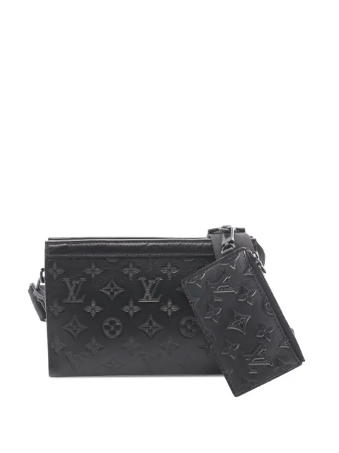 Louis Vuitton Pre-Owned 2020-2026 Monogram Shadow Gaston Wearable Wallet crossbody bag