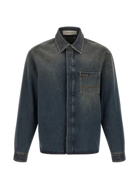Golden Goose patch-pocket denim shirt
