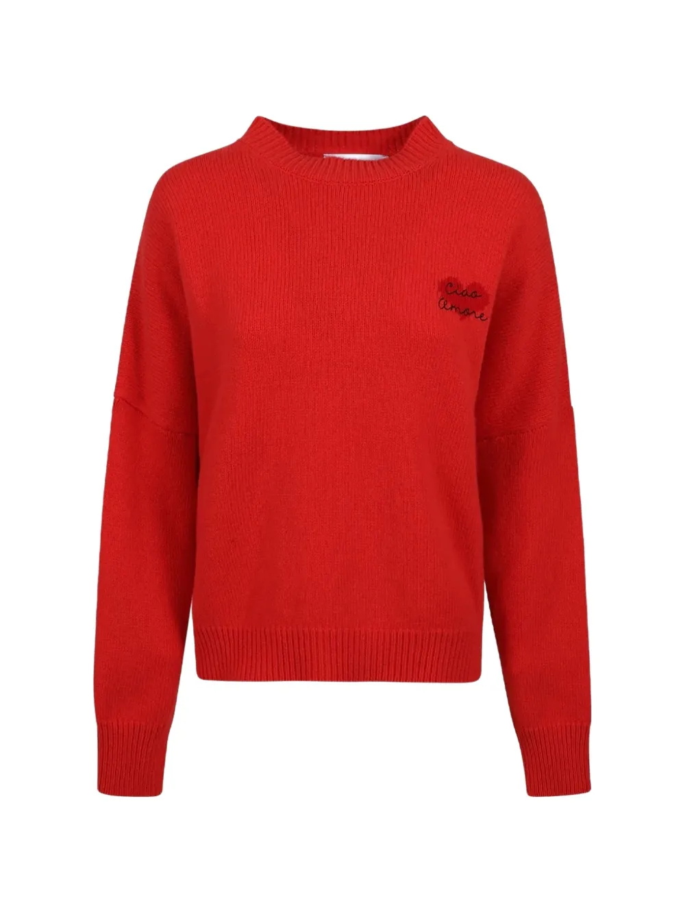 Giada Benincasa Pullover mit Herz-Motiv - Rot