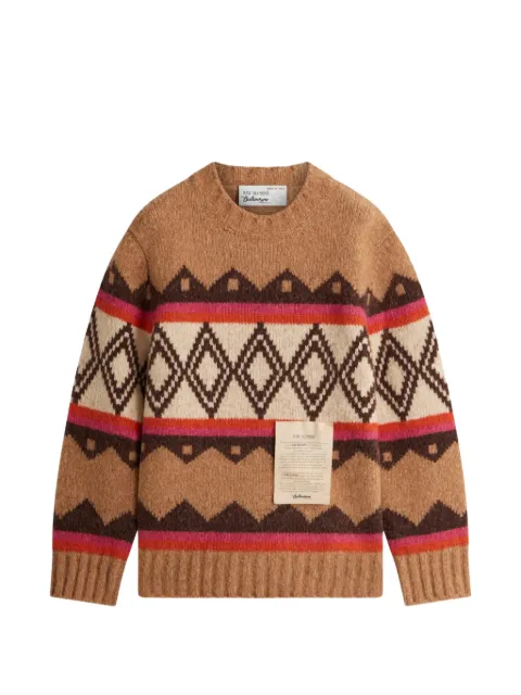 Ballantyne Raw Diamond crew neck sweater