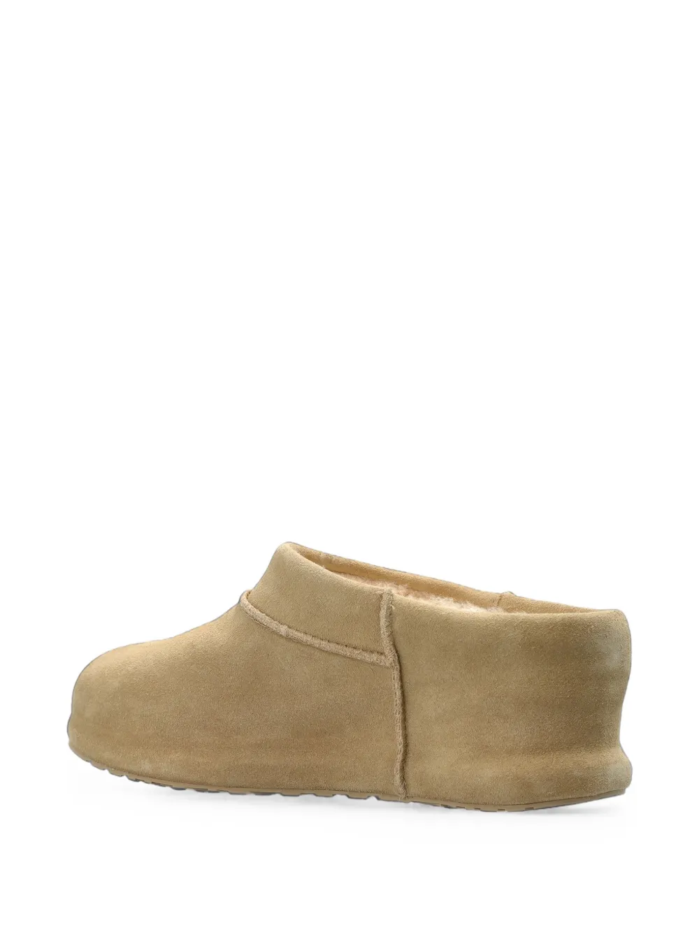 UGG suede slip-on slippers Beige
