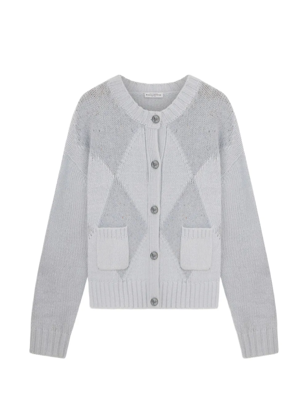 Ballantyne argyle-knit button-up cardigan